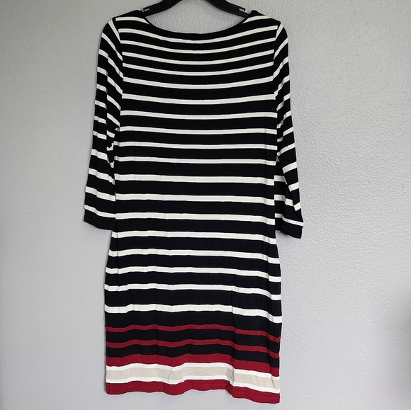 WHITE HOUSE WHITE MARKET STRIPED DRESS/ SIZE M - Picture 3 of 11